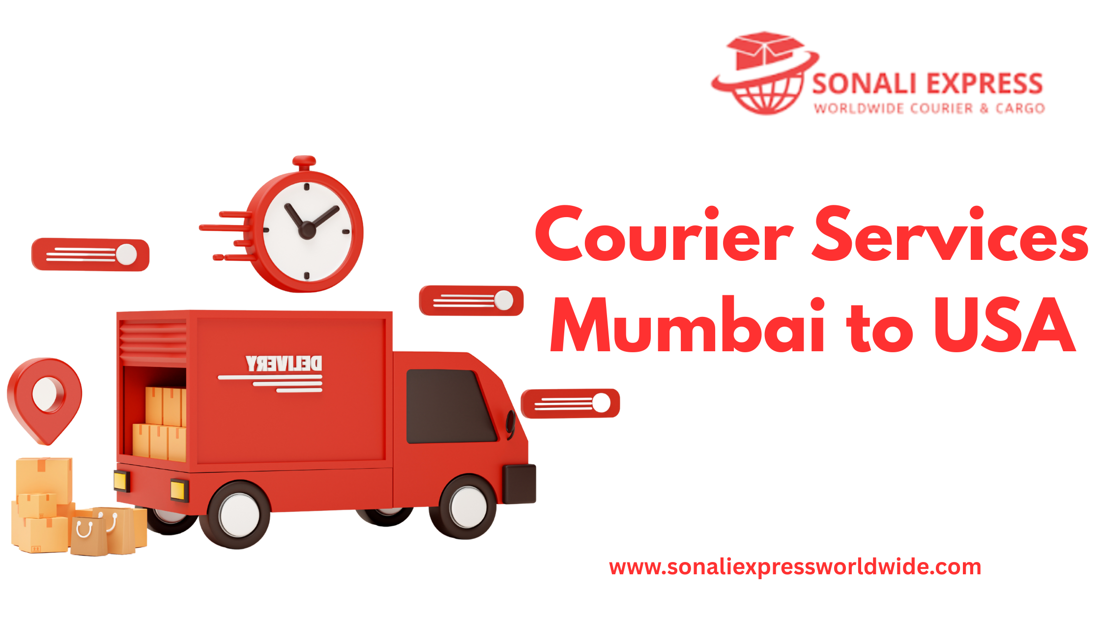 Courier Services Mumbai to USA