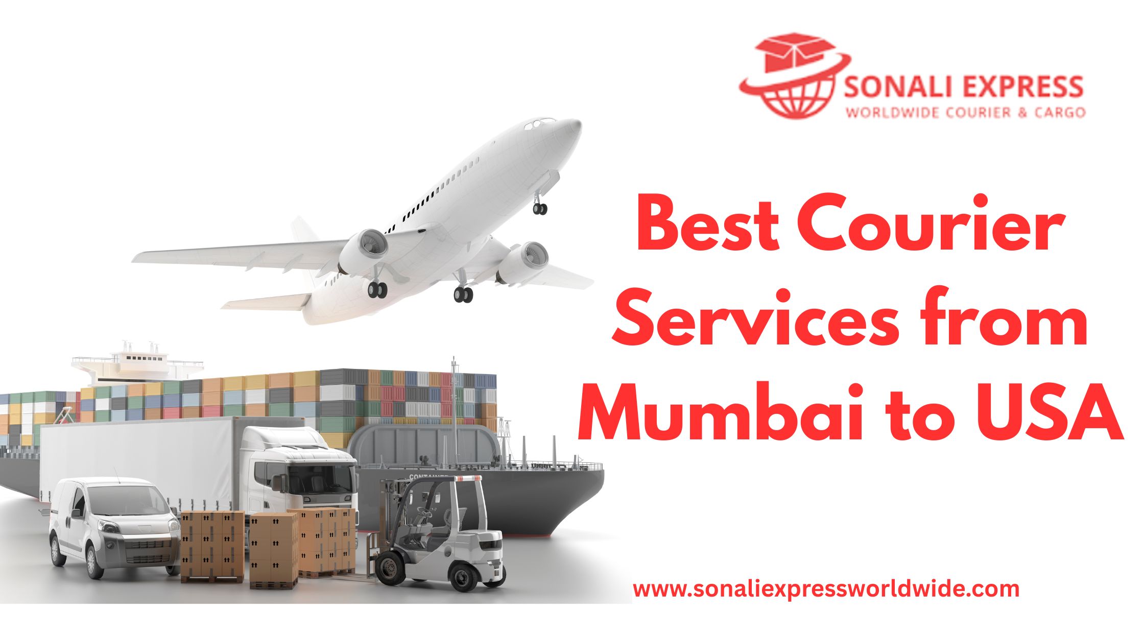 Best Courier Services from Mumbai to USA