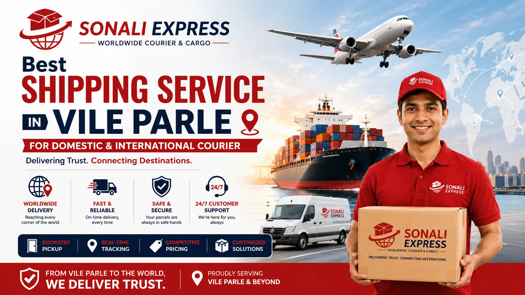 Shipping Service in Vile Parle